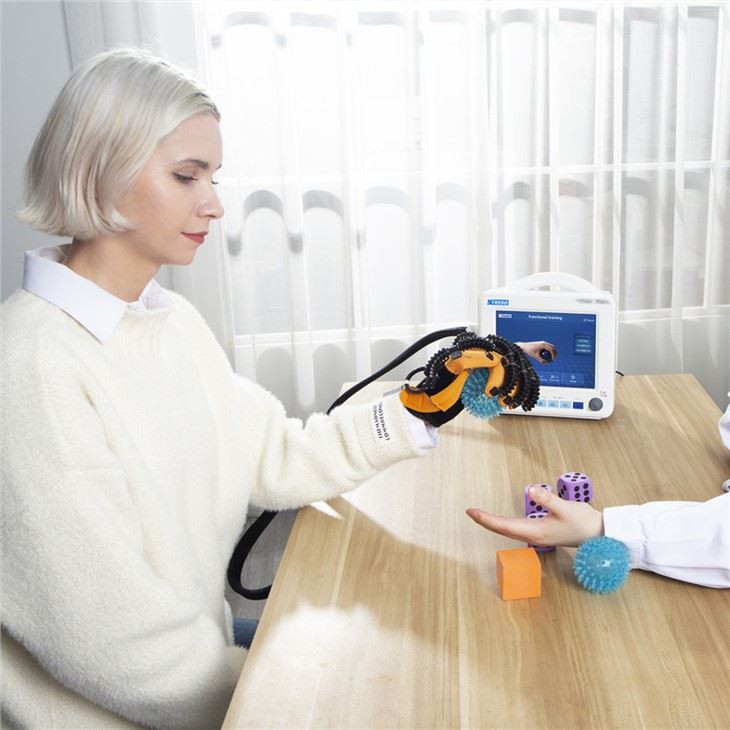 Luva robótica para reabilitação neuromuscular
