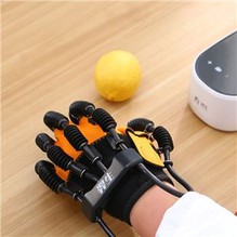 Equipamento de fisioterapia com dispositivo de mão amiga para idosos