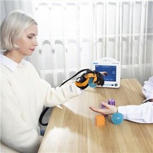 Luva robótica macia para recuperação de acidente vascular cerebral