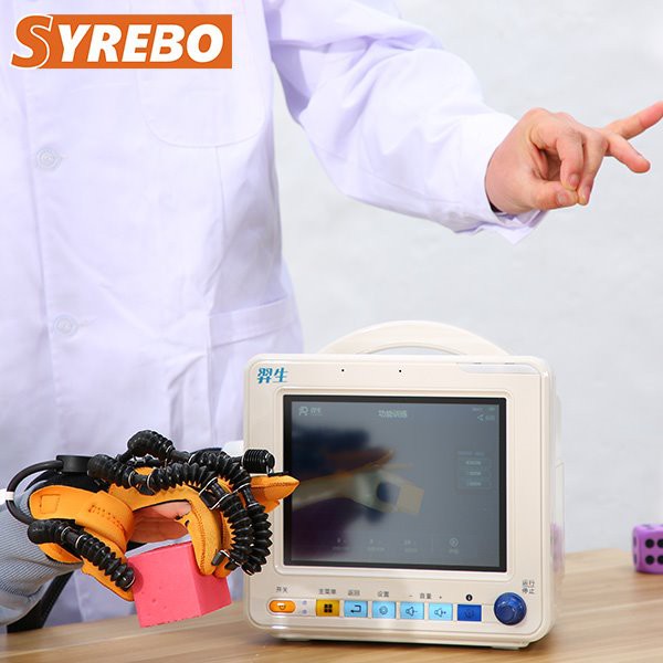 Luva de reabilitação para robótica macia