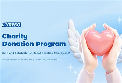 Programa de doações de caridade Syrebo